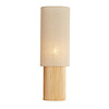Tafellamp Laslo | Naturel | Linnen | H94 x B30 x D20 cm