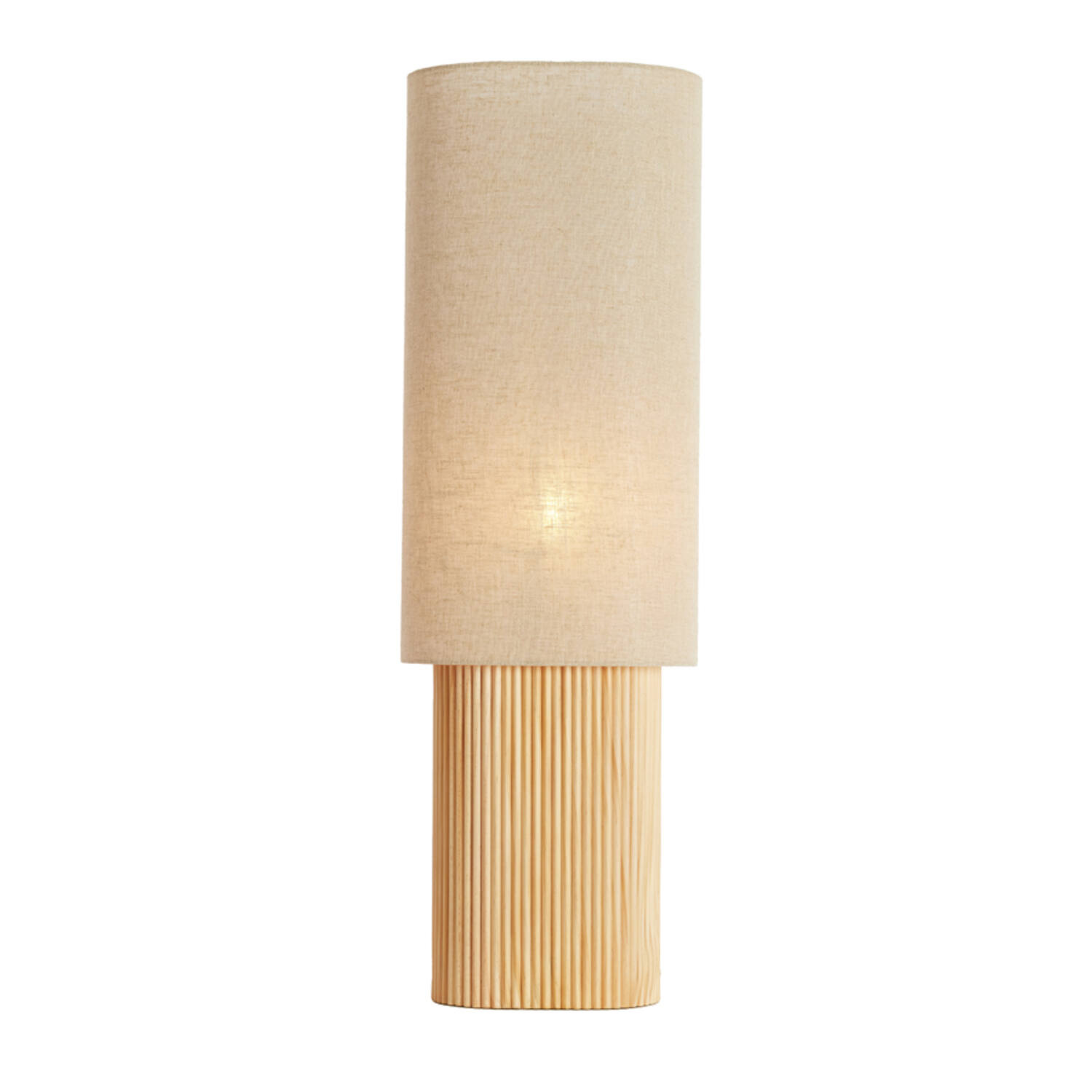Light&Living Tafellamp Laslo | Naturel | Linnen | H94 x B30 x D20 cm