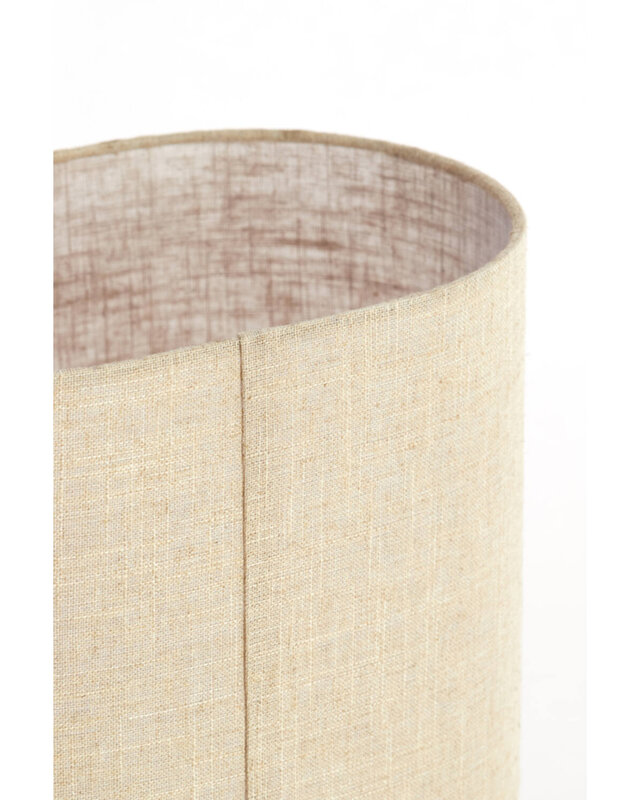 Light&Living Tafellamp Laslo | Naturel | Linnen | H94 x B30 x D20 cm