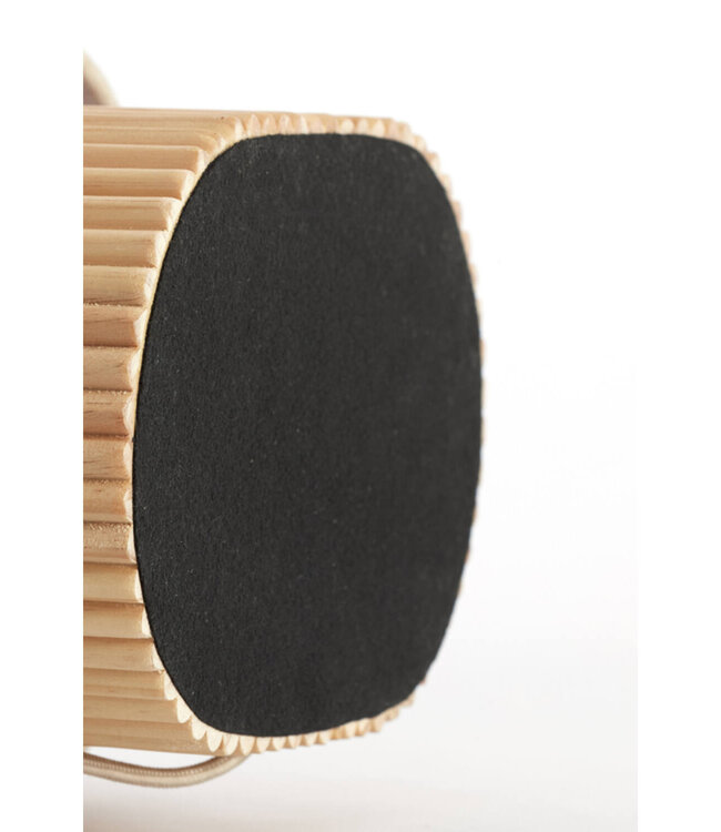 Light&Living Tafellamp Laslo | Naturel | Linnen | H94 x B30 x D20 cm