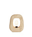 Light&Living Tafellamp Kelafo | Hout | Mat Naturel | H30 x B24 x D8 cm