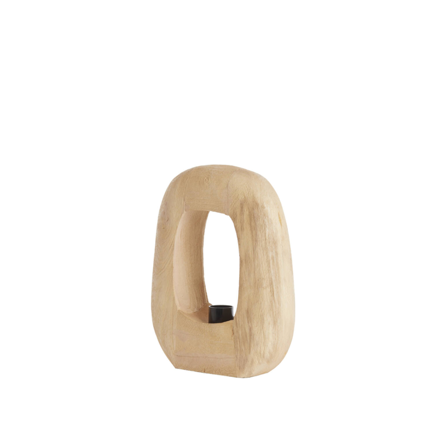 Light&Living Tafellamp Kelafo | Hout | Mat Naturel | H30 x B24 x D8 cm