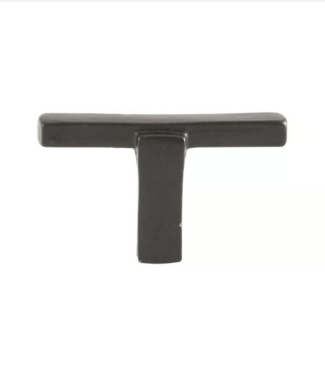 Dauby STUK MEUBELKNOP PTT VEROUDERD IJZER - ZWART (VO) 60mm