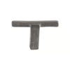 STUK MEUBELKNOP PTT RUW METAAL (RM) 60mm