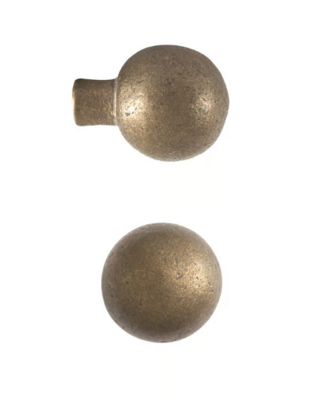 Dauby STUK MEUBELKNOP PT-25 RUW BRONS (RB) 25mm