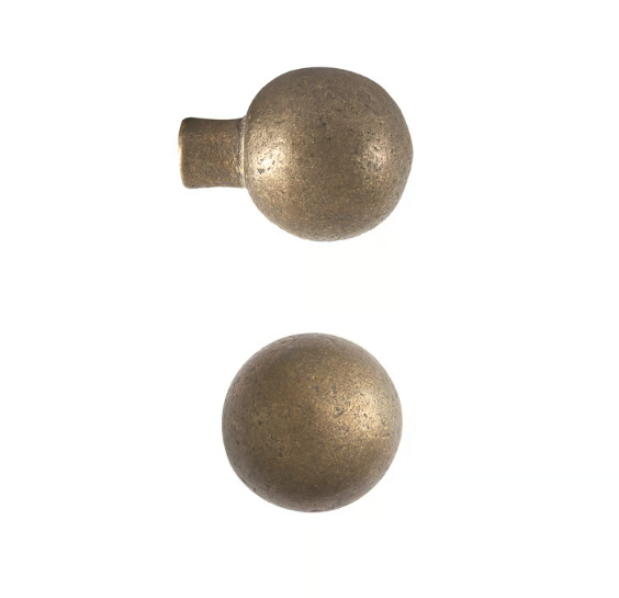 Dauby STUK MEUBELKNOP PT-25 RUW BRONS (RB) 25mm