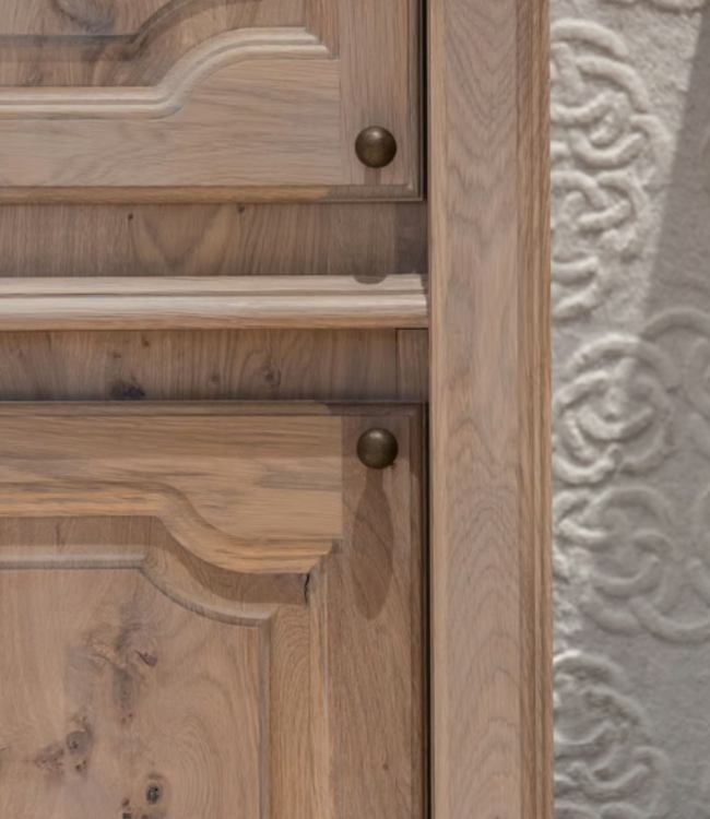 Dauby STUK MEUBELKNOP PT-25 RUW BRONS (RB) 25mm