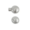STUK MEUBELKNOP PT-25 WIT BRONS (WB) 25mm