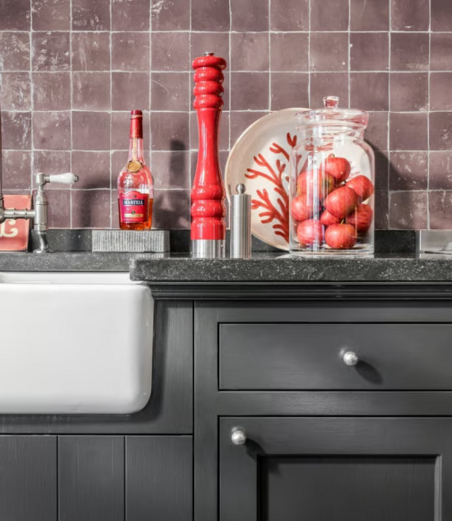 Dauby STUK MEUBELKNOP PT-25 WIT BRONS (WB) 25mm