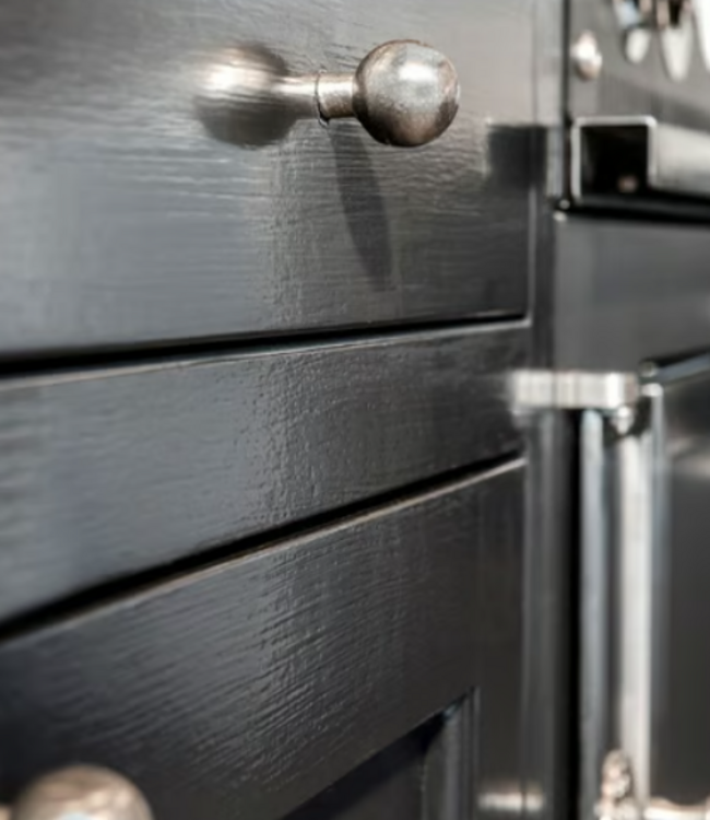 Dauby STUK MEUBELKNOP PT-25 WIT BRONS (WB) 25mm