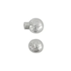 STUK MEUBELKNOP PT-20 WIT BRONS (WB) 20mm