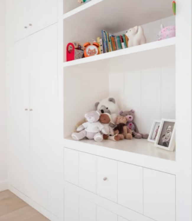 Dauby STUK MEUBELKNOP PT-20 WIT BRONS (WB) 20mm