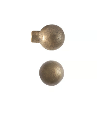 Dauby STUK MEUBELKNOP PT-20 RUW BRONS (RB) 20mm