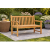 Houten tuinbank 130 x 92 x 64 Cm