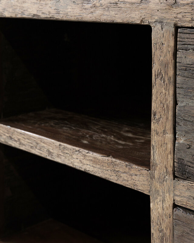 Be-Uniq TV-Dressoir | Oud Hout | Limited Edition | L160 cm