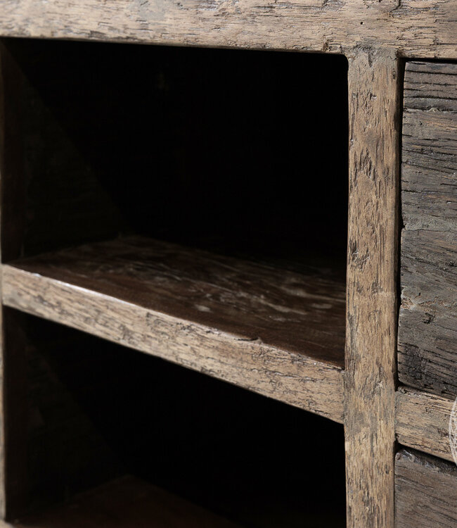 Be-Uniq TV-Dressoir | Oud Hout | Limited Edition | L160 cm
