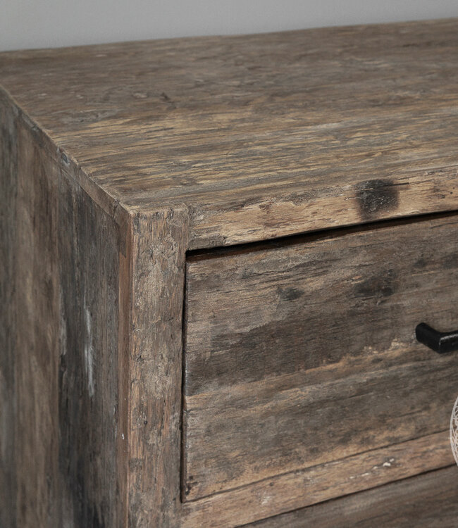 Be-Uniq TV-Dressoir | Oud Hout | Limited Edition | L160 cm