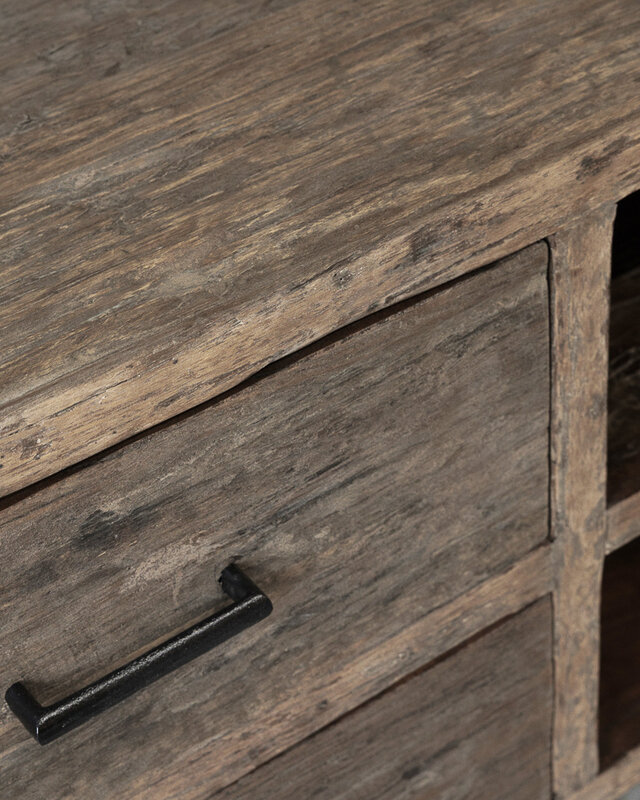 Be-Uniq TV-Dressoir | Oud Hout | Limited Edition | L160 cm
