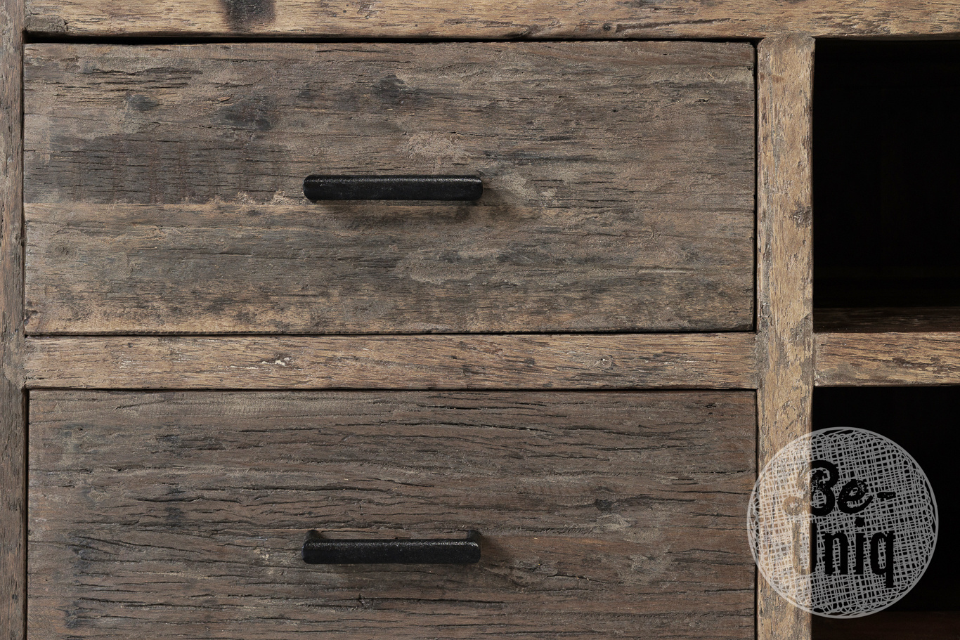 Be-Uniq TV-Dressoir | Oud Hout | Limited Edition | L160 cm