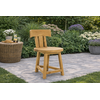 Tuinstoel Hout 40x48x40 cm