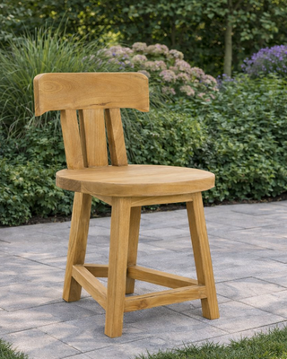 Rene Houtman Tuinstoel Hout 40x48x40 cm