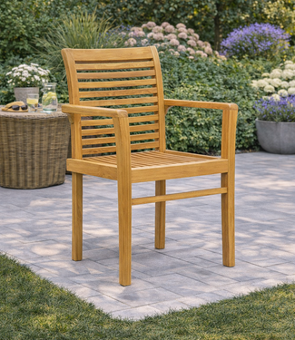 Rene houtman Tuinstoel stapelbaar 96x64x49 cm