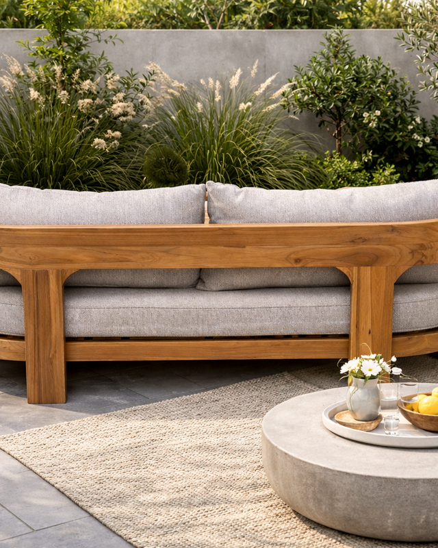 Rene Houtman Tuinbank Balby 2-zits 183x80x61 cm inclusief kussens