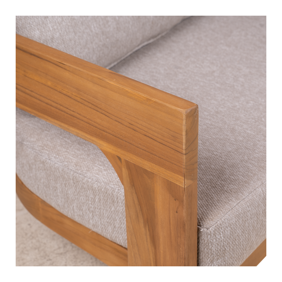 Rene Houtman Tuinbank Balby 2-zits 183x80x61 cm inclusief kussens