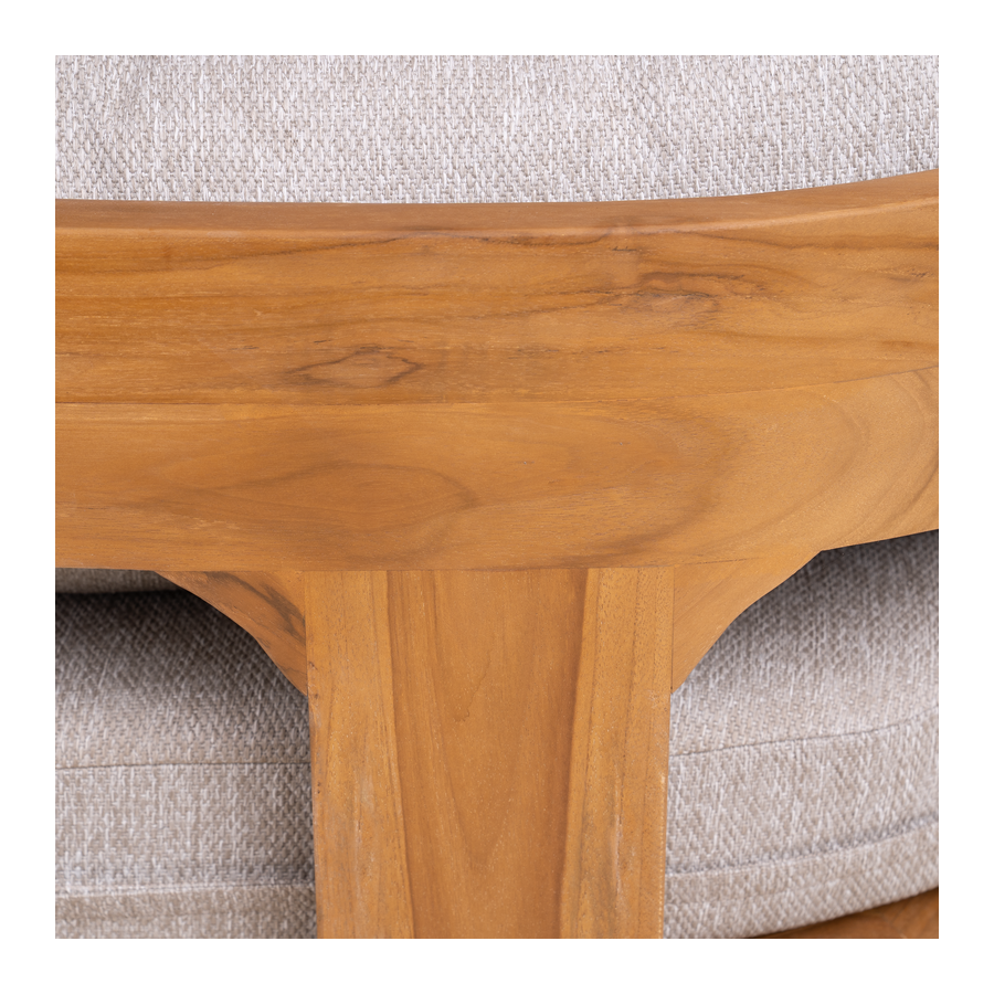 Rene Houtman Tuinbank Balby 2-zits 183x80x61 cm inclusief kussens