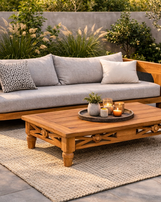 Rene Houtman Tuintafel Arus Salontafel 120 x 60 x 30 Cm