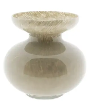 DutZ Vaas Martine | Taupe 2.0 | H24 x D24 cm