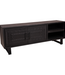 Rene Houtman Tv-Meubel Dallie Zwart- 160x40x65 Cm - Houtsnijwerk