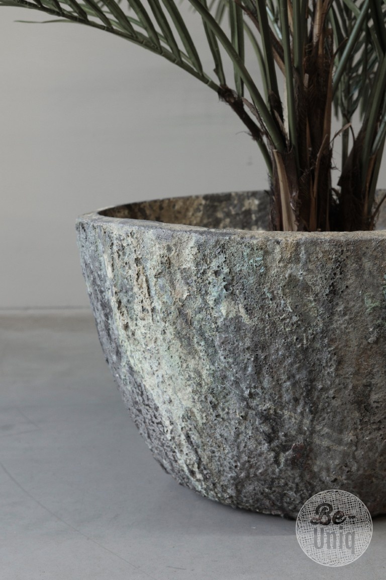 Be-Uniq Oude pot gietijzer | India | H49 cm
