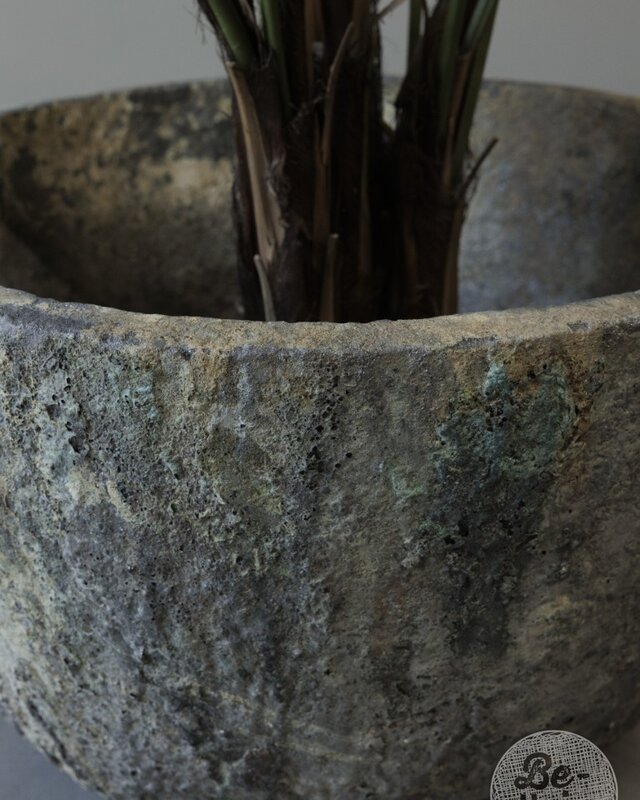 Be-Uniq Oude pot gietijzer | India | H49 cm