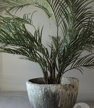 Be-Uniq Oude pot gietijzer | India | H51 cm