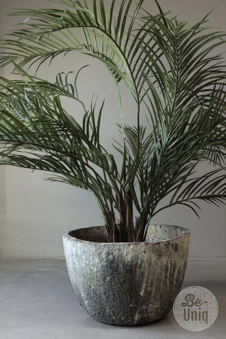 Be-Uniq Oude pot gietijzer | India | H51 cm