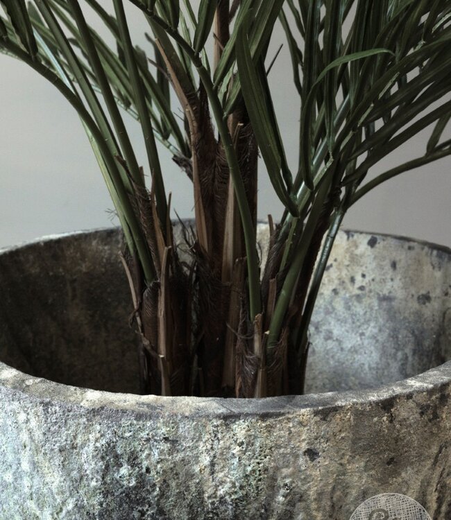 Be-Uniq Oude pot gietijzer | India | H51 cm