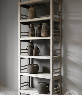 Be-Uniq Oud boekenrek | India | H248 cm