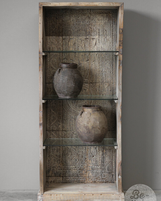 Be-Uniq Oude boekenkast | India | H151 cm