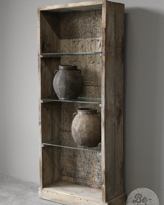 Be-Uniq Oude boekenkast | India | H151 cm