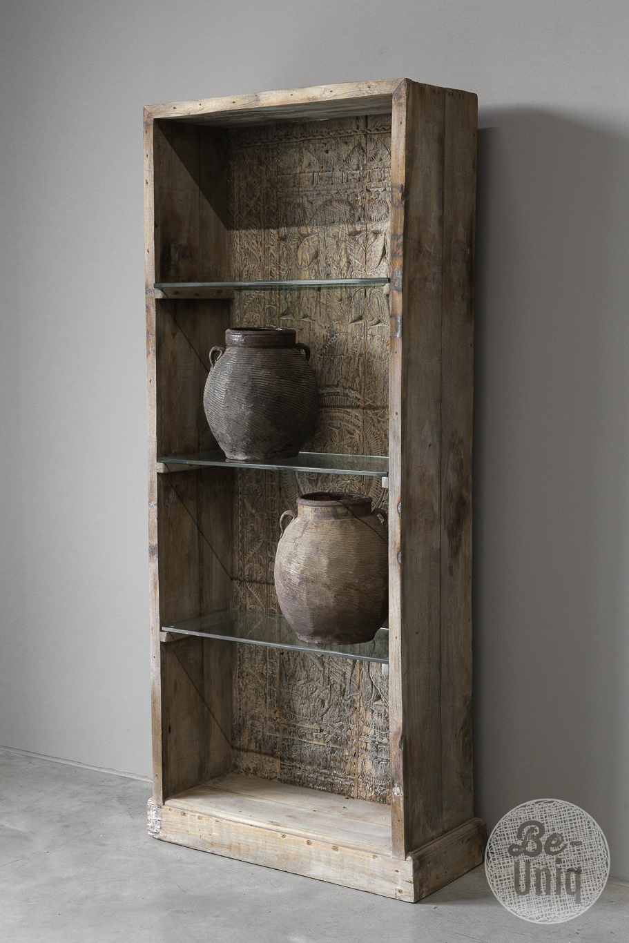 Be-Uniq Oude boekenkast | India | H151 cm