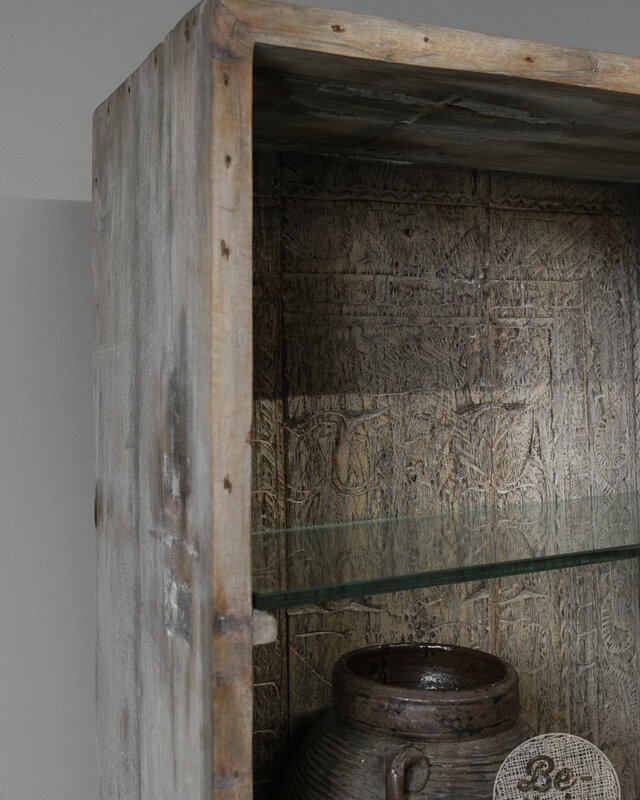 Be-Uniq Oude boekenkast | India | H151 cm