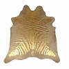 Koeienhuid | Zebra | Goud