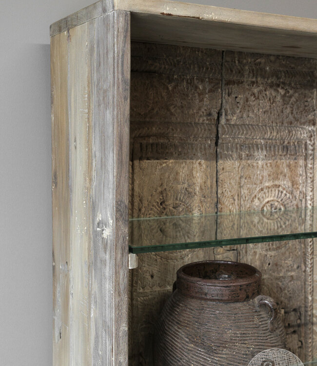 Be-Uniq Oude boekenkast | India | H142xB74xD28 cm