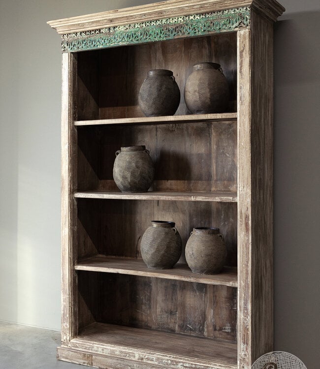 Be-Uniq Oude boekenkast | India | H197xB114xD38 cm