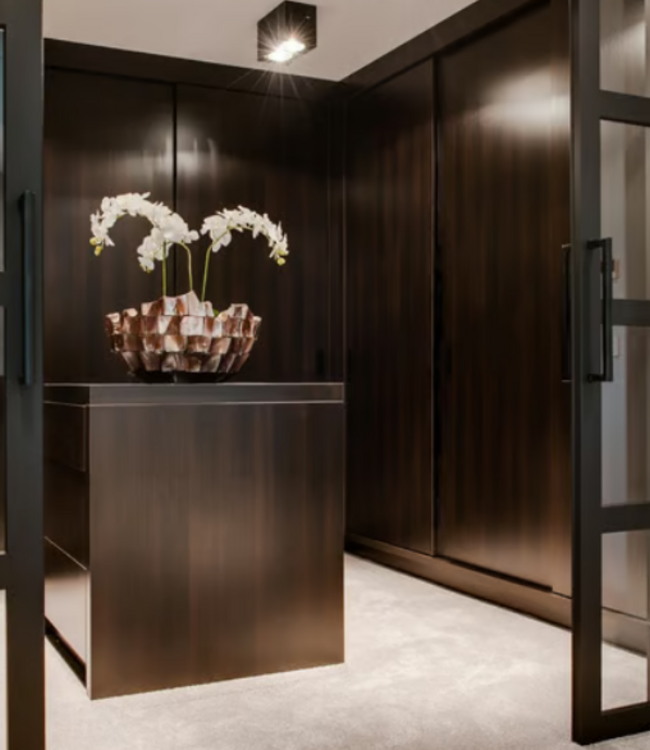 Dauby STUK DEURGREEP PPH VEROUDERD IJZER - ZWART (VO) 350mm