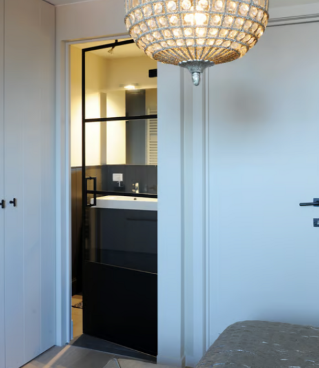 Dauby STUK DEURGREEP PPH VEROUDERD IJZER - ZWART (VO) 350mm