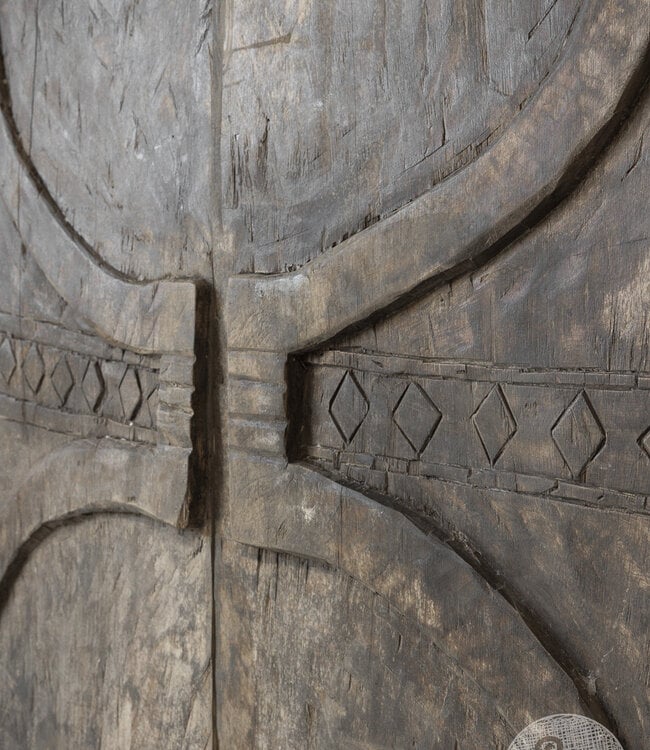 Rene Houtman Oude Naga deuren – set van 2 – H191xB112xD6 Cm