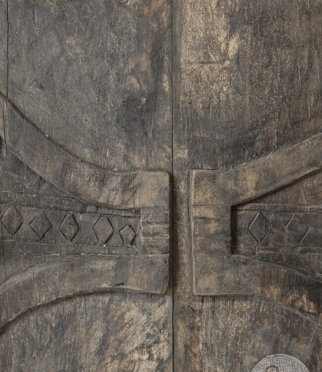 Rene Houtman Oude Naga deuren – set van 2 – H191xB112xD6 Cm