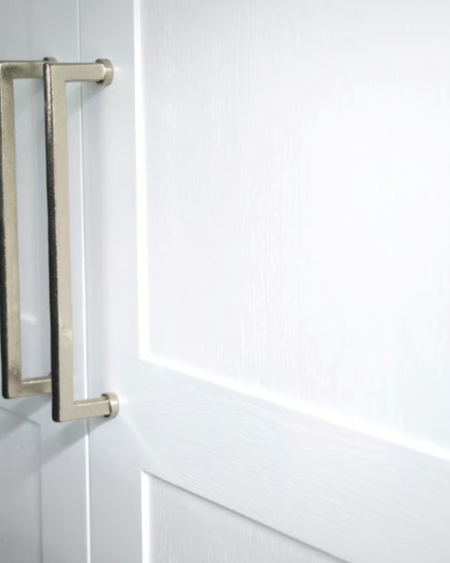 Dauby STUK DEURGREEP PPH WIT BRONS (WB) 350mm